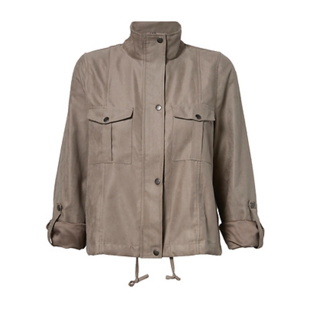 PEACH SKIN UTILITY JACKET